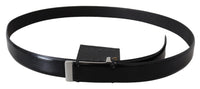 Thumbnail for Elegant Black Leather Waist Belt
