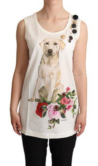 Thumbnail for Chic Canine Floral Sleeveless Tank