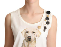 Thumbnail for Chic Canine Floral Sleeveless Tank