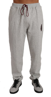 Thumbnail for Elegant Gray Hooded Sweatsuit Ensemble