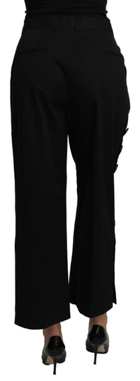 Thumbnail for Elegant High Waist Cropped Pants