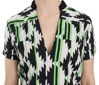 Thumbnail for Glam Short Sleeve Plunging Neck Top