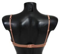 Thumbnail for Elegant Nude Lace Push-Up Bra