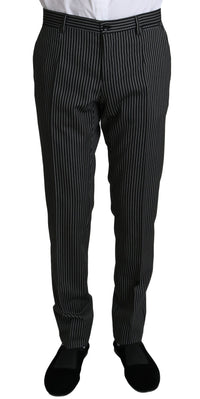 Thumbnail for Elegant Striped Wool-Silk Two-Piece Suit