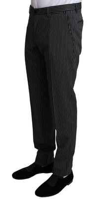 Thumbnail for Elegant Striped Wool-Silk Two-Piece Suit