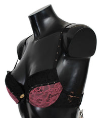 Thumbnail for Elegant Black Lace Push-Up Bra