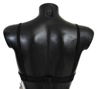 Thumbnail for Elegant Black Lace Push-Up Bra