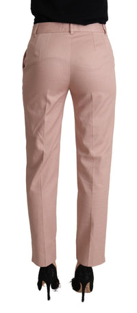 Thumbnail for Elegant Pink Tapered Pants for Sophisticated Style