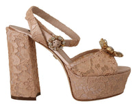 Thumbnail for Elegant Pink Platform Heels