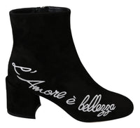 Thumbnail for Chic Embroidered Ankle Boots