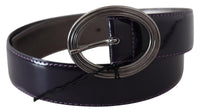 Thumbnail for Elegant Purple Leather Waist Belt