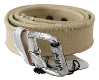 Thumbnail for Elegant Beige Cotton Fashion Belt