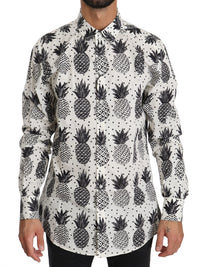 Thumbnail for Elegant White Cotton Casual Shirt