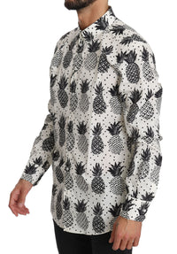 Thumbnail for Elegant White Cotton Casual Shirt