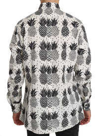 Thumbnail for Elegant White Cotton Casual Shirt