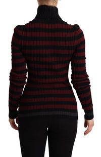 Thumbnail for Chic Striped Wool-Cashmere Sweater