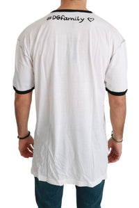 Thumbnail for Elegant White Silk-Blend Men's T-Shirt