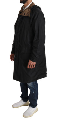 Thumbnail for Elegant Reversible Hooded Raincoat
