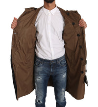 Thumbnail for Elegant Reversible Hooded Raincoat