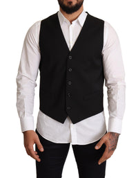 Thumbnail for Elegant Black Formal Dress Vest