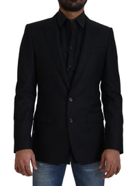 Thumbnail for Elegant Slim Fit Wool-Silk Blazer