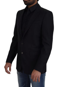 Thumbnail for Elegant Slim Fit Wool-Silk Blazer