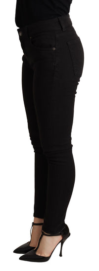 Thumbnail for Elegant Slim Black Skinny Jeans
