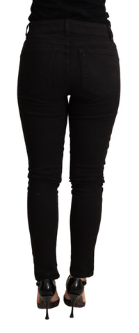 Thumbnail for Elegant Slim Black Skinny Jeans