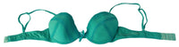 Thumbnail for Luxurious Green Cotton Push Up Bra