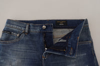 Thumbnail for Elegant Slim Fit Italian Denim Jeans