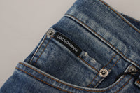 Thumbnail for Elegant Slim Fit Italian Denim Jeans