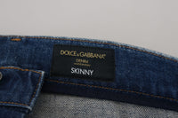 Thumbnail for Elegant Slim Fit Italian Denim Jeans