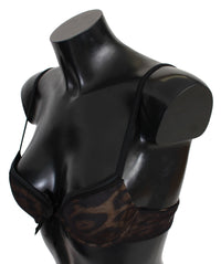 Thumbnail for Sultry Leopard Push-Up Bra