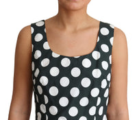 Thumbnail for Chic Polka Dot A-line Sleeveless Dress