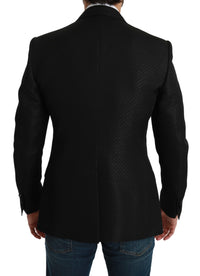 Thumbnail for Slim Fit Martini Black Blazer Jacket