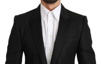 Thumbnail for Slim Fit Martini Black Blazer Jacket