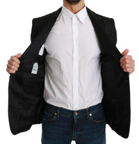 Thumbnail for Slim Fit Martini Black Blazer Jacket