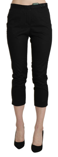 Thumbnail for Elegant High Waist Skinny Cropped Pants