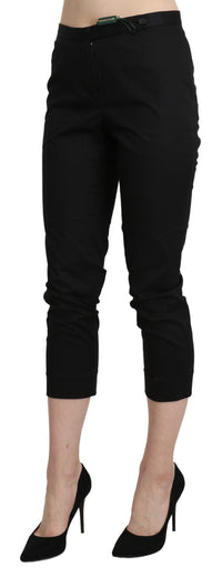 Thumbnail for Elegant High Waist Skinny Cropped Pants