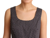 Thumbnail for Elegant Floral A-Line Sleeveless Dress