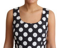 Thumbnail for Polka Dot Sleeveless A-Line Dress