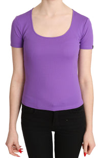 Thumbnail for Chic Purple Casual Top for Everyday Elegance