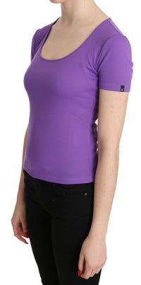 Thumbnail for Chic Purple Casual Top for Everyday Elegance