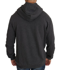 Thumbnail for Gray Crystal Heart Gun Motif Sweater