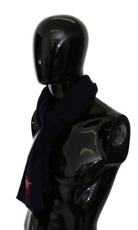 Thumbnail for Elegant Virgin Wool Men's Scarf