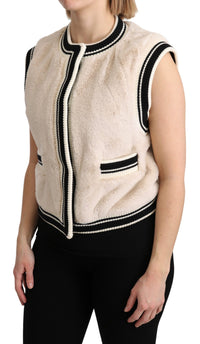 Thumbnail for Elegant Sleeveless Faux Fur Vest
