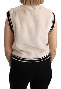 Thumbnail for Elegant Sleeveless Faux Fur Vest