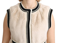 Thumbnail for Elegant Sleeveless Faux Fur Vest