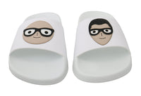 Thumbnail for Chic White Slide Sandals - Luxury Summer Footwear