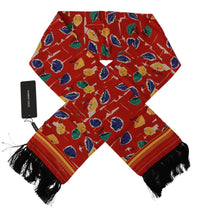 Thumbnail for Elegant Multicolor Silk Men's Scarf